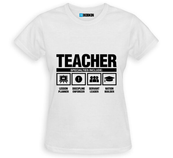 Camiseta Feminina Teacher Presente Professoras