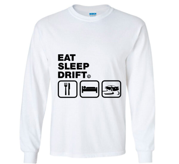 Camiseta Manga Longa Eat Drift Automotiva