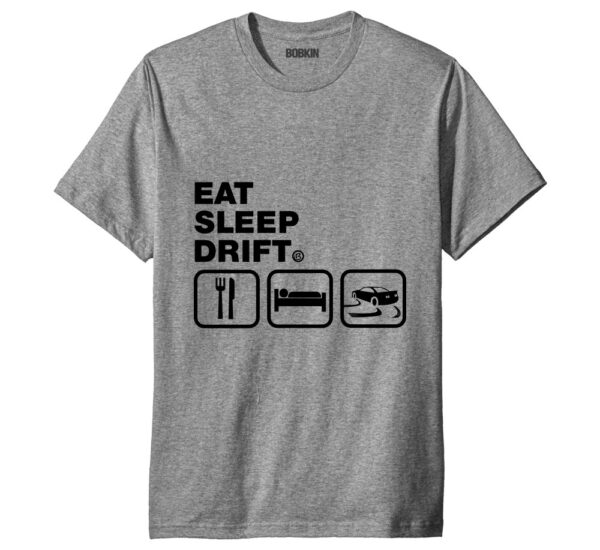 Camiseta Masculina Eat Sleep Drift Automotiva