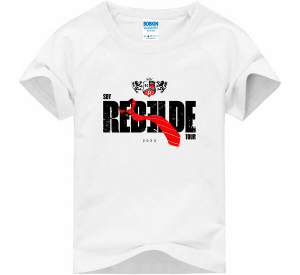 Camiseta Infantil Tour do RBD 2023 Rebelde