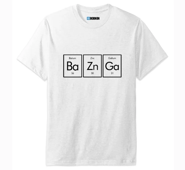 Camiseta Geek Bazinga Quimíca
