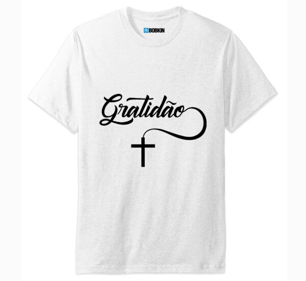 Camiseta Evangélica Gospel Gratidão