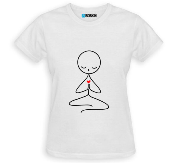 Camiseta Feminina De Meditação Yoga