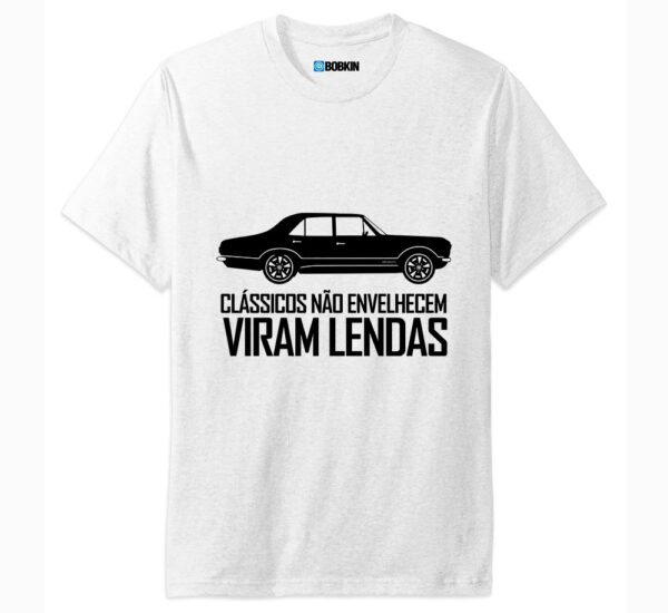 Camiseta Opala Diplomata Não Envelhecem Viram Lendas