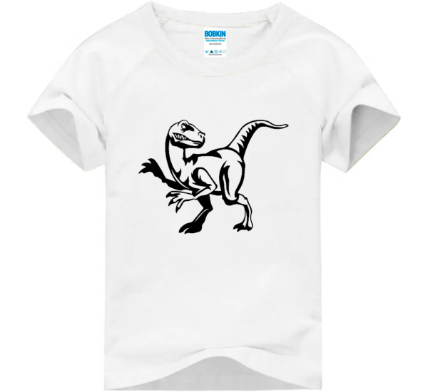 Camiseta Infantil Dinossauro T-Rex