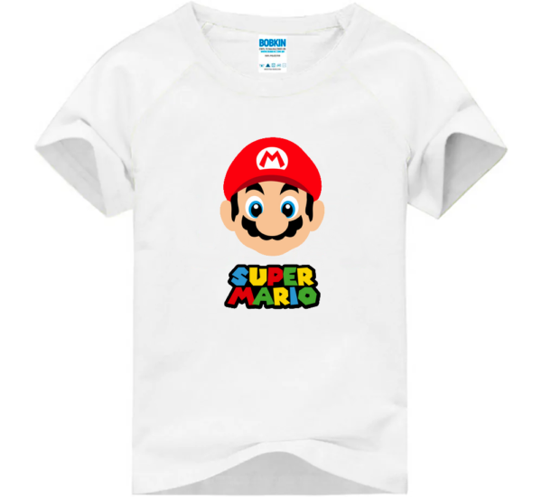 Camiseta Infantil Game Super Mario