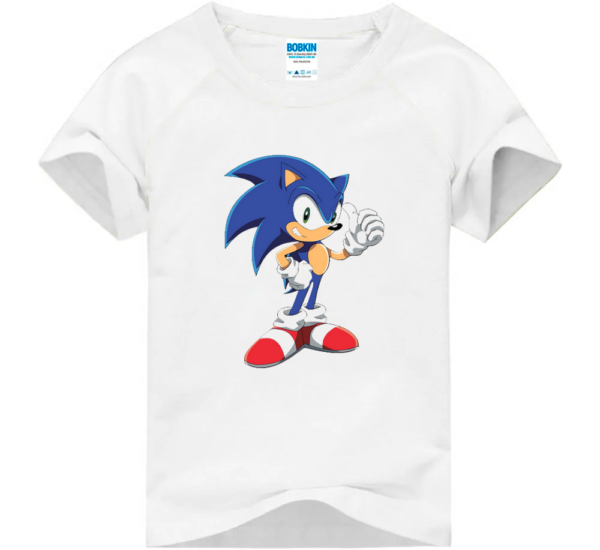 Camiseta Infantil Sonic Videogame
