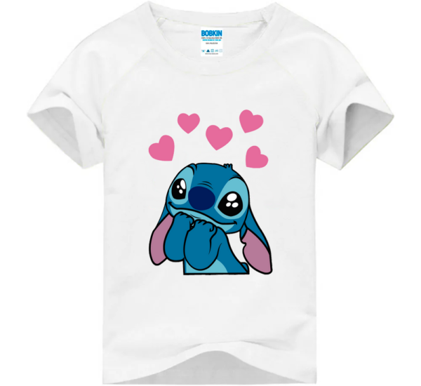 Camiseta Infantil Lilo e Stitch