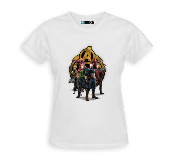 Camiseta Feminina Avengers Os Vingadores